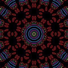 Floral pattern illustration design