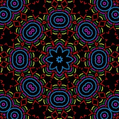 Beautiful Indian floral pattern design.