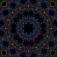 Beautiful Indian floral pattern design.