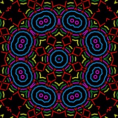 Beautiful Indian floral pattern design.