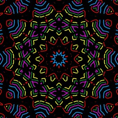 Beautiful Indian floral pattern design.