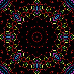 Beautiful Indian floral pattern design.