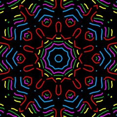 Beautiful Indian floral pattern design.