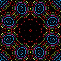 Beautiful Indian floral pattern design.