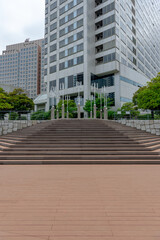 Fototapeta na wymiar 東京都品川区天王洲から見た東京の都市景観