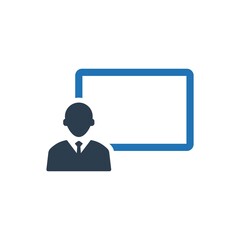 presentation training icon