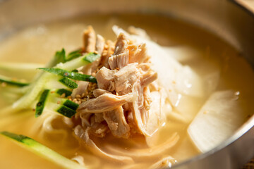 Thai Noodles soup with Chicken