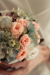 wedding bouquet of flowers