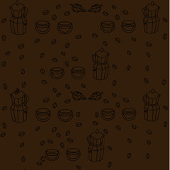 coffee pattern, coffee grain pattern, turk for brewing coffee, geyser coffee maker, double-bottom glass cups for tea and coffee, mulled wine cups,teapot, mulled wine glasses, drinks for relaxation, co