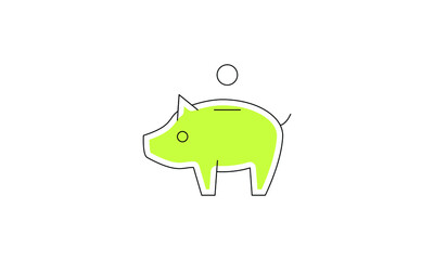 finance money business cash payment currency dollar set exchange credit sign vector 