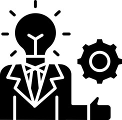 Generate Icon. Business Motivation concept icon style 