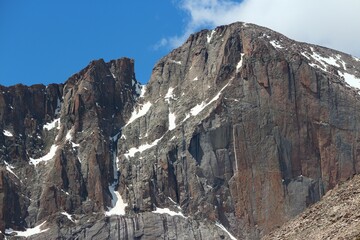 Longs Peak in Rocky Mountains