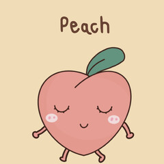 Peach.