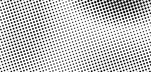 The halftone texture is monochrome. Vector chaotic background