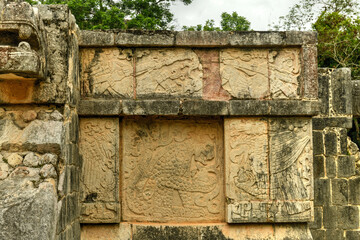 Platform of Eagles and Jaguars - Chichen Itza, Mexico