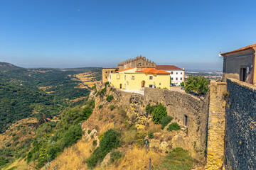Fototapeta na wymiar Castle of Palmela in the South of Portugal
