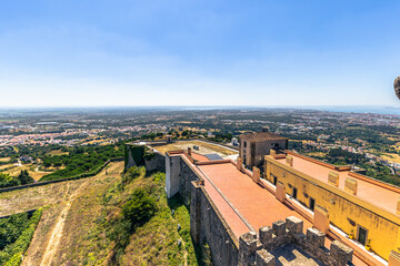 Obraz premium Castle of Palmela in the South of Portugal