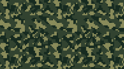 Military and army pixel camouflage pattern background