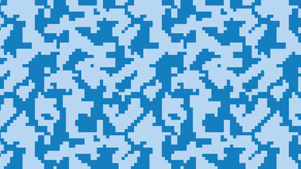 Military and army pixel camouflage pattern background