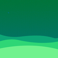Illustration of vector graphic background halftone green color