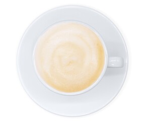 コーヒー 飲み物 イラスト リアル 俯瞰 真上 湯気 スプーン Black Wall Mural Bla Akaomayo