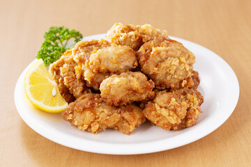 鶏の唐揚げ　唐揚げ　からあげ