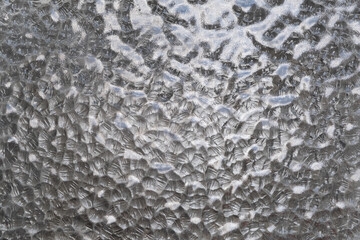 Corrugated reflected Glass surface texture. wallpaper Copy space