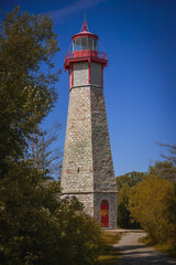 Amazing lighthouse in Toronto island