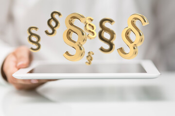 Customer service good cooperation, Consultation 3d