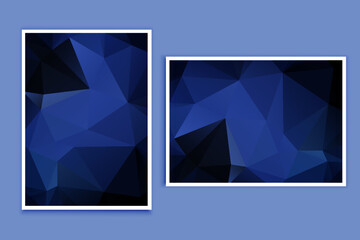 abstract textured polygonal background vector. Blurry triangle design. The pattern can be used for the background.	