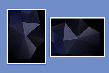 abstract textured polygonal background vector. Blurry triangle design. The pattern can be used for the background.	