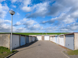 Garageboxen Bergeendstraat in Petten
