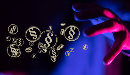 Labor Law Lawyer Legal Business Internet Technology Concept