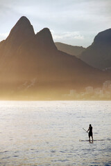 Surfer in Rio de Janeiro