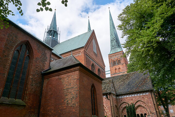 Basilica of St. Mary st. marien church in luebeck historical building