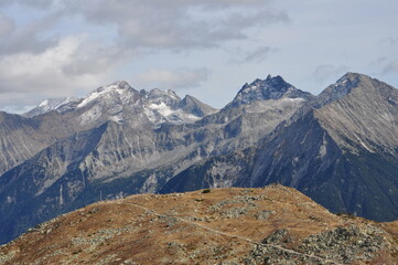 Fototapeta na wymiar Südtirol. Blick auf die Dolomiten.