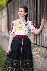 Slovak folklore dancer