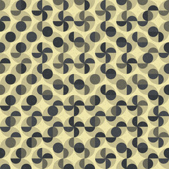 Abstract Geometric Pattern generative computational art illustration