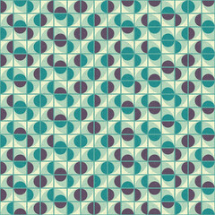 Abstract Geometric Pattern generative computational art illustration