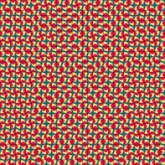 Abstract Geometric Pattern generative computational art illustration