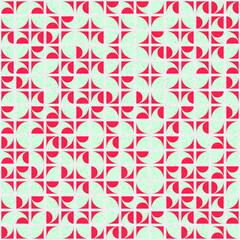 Abstract Geometric Pattern generative computational art illustration