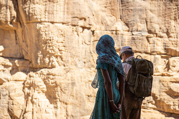 The Discoverer of the Guelta d'Archei Gorge, Chad