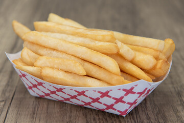 Side order of french fries are delicious to eat all by themself as well.