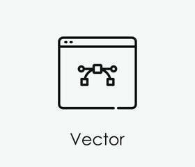 Vector icon. Editable stroke. Symbol in Line Art Style for Design, Presentation, Website or Apps Elements, Logo. Pixel vector graphics - Vector