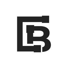 Letter B Construction Service and Architecture Logo Template Illustration Design