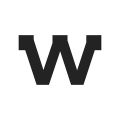 Letter W Construction Service and Architecture Logo Template Illustration Design