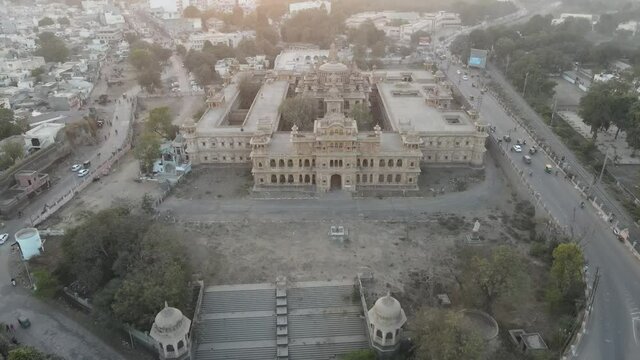 Aerial view of Morbi city