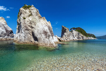 Fototapeta premium 【岩手県宮古市浄土ヶ浜】浄土ヶ浜は三陸を代表する景勝地