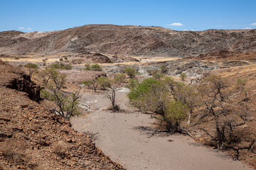 Landschaft bei den Orgelpfeifen, Namibia