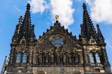 St. Peter's Church is an Evangelical Lutheran parish church Cathedral Alte Peterskirche Leipzig Saxony Germany Europe